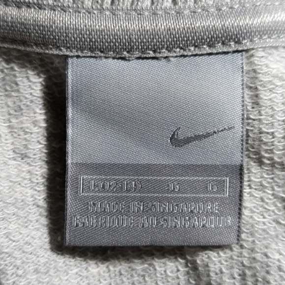 Nike large gray sweatshirt jacket - Picture 4 of 4